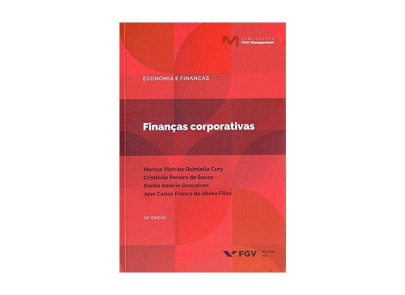 Finanças Corporativas - Cury - 9788522520169