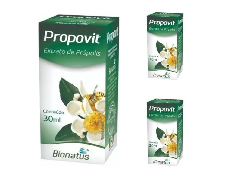 3x Propovit Extrato - 30 Ml Cada Bionatus com o Melhor Preço é no Zoom