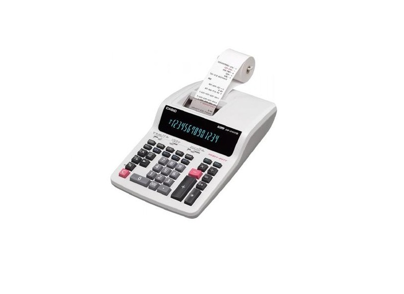 Calculadora De Mesa com Bobina Casio DR-240TM