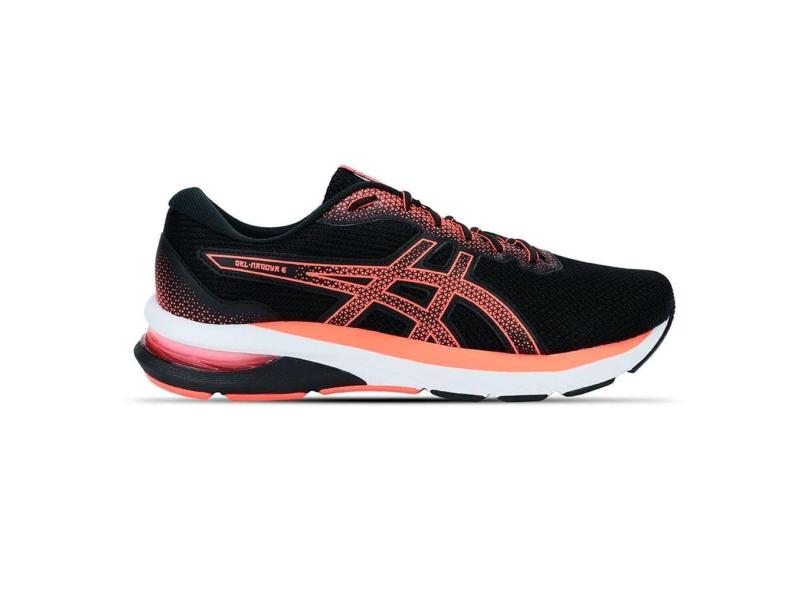 Tênis Asics Gel-Nagoya Masculino Preto-laranja em Promoção é