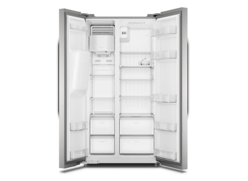 Geladeira Electrolux IS9S Frost Free Side by Side 520 Litros com o