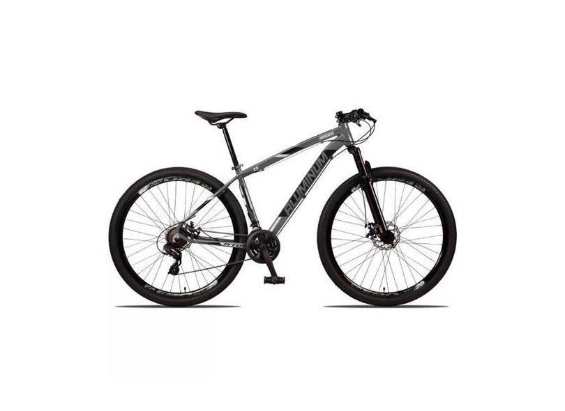 Bicicleta Aro 29 Raider Freio A Disco 24V Marchas Aluminum - Aluminum