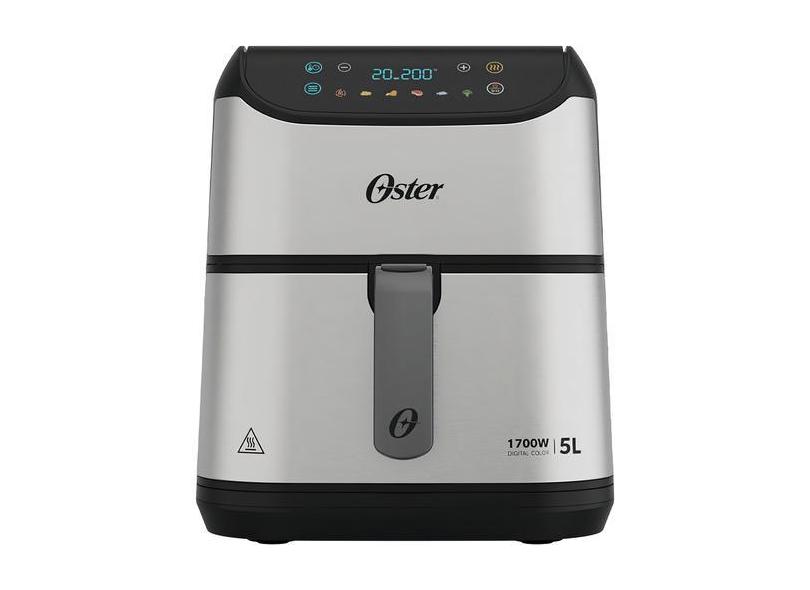 Fritadeira Digital Inox Oster 5l Com Painel Touch 220v OFRT930