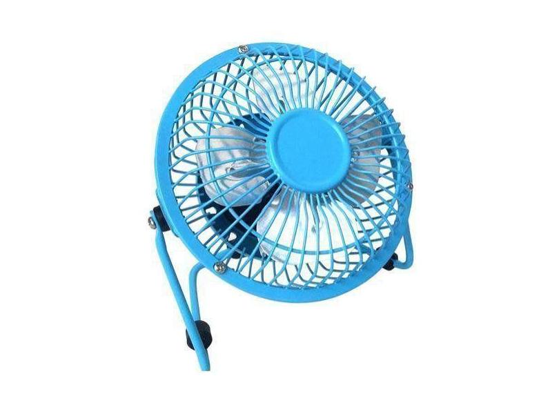 Ventilador De Mesa Usb em Metal Laptop, Notebook, Pc DS1660 - WMT, Azu