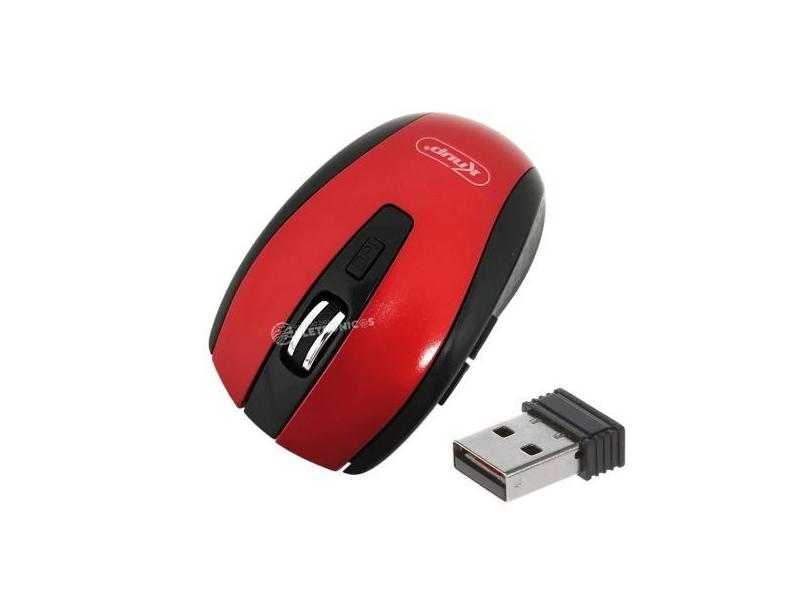 Mouse Sem Fio 10 Metros USB Óptico Com 6 Botões 1600 DPI Para PC Noteb