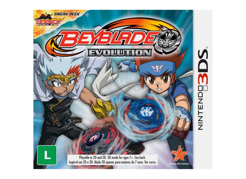 Jogo Beyblade Evolution D3 Publisher Nintendo 3DS
