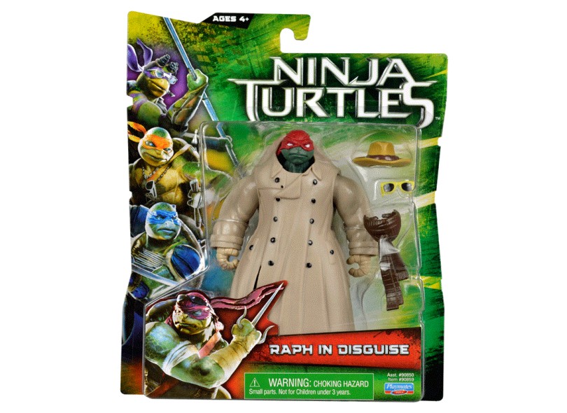 Boneco Tartarugas Ninja Raph in Disguise BR160 - Multikids