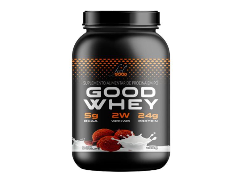 GOOD WHEY PROTEIN 2W 900G CHOCOLATE - FEEL GOOD em Promoção é no Buscapé