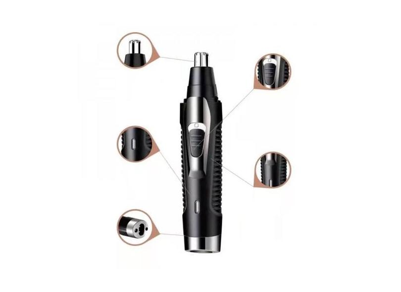 Maquininha 2 em 1 Ideal Para Depilador Completo De Barba E Orelhas - B