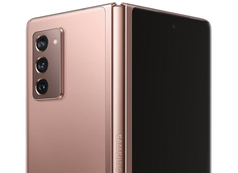 Smartphone Samsung Galaxy Z Fold2 SM-F916B 256GB Câmera Tripla 2 Chips Android 10