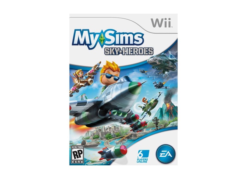 Jogo MySims Sky Heroes EA Wii