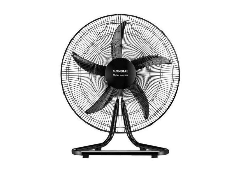 Ventilador De Mesa Mondial Turbo Nvm-Pro-55P Preto 127V
