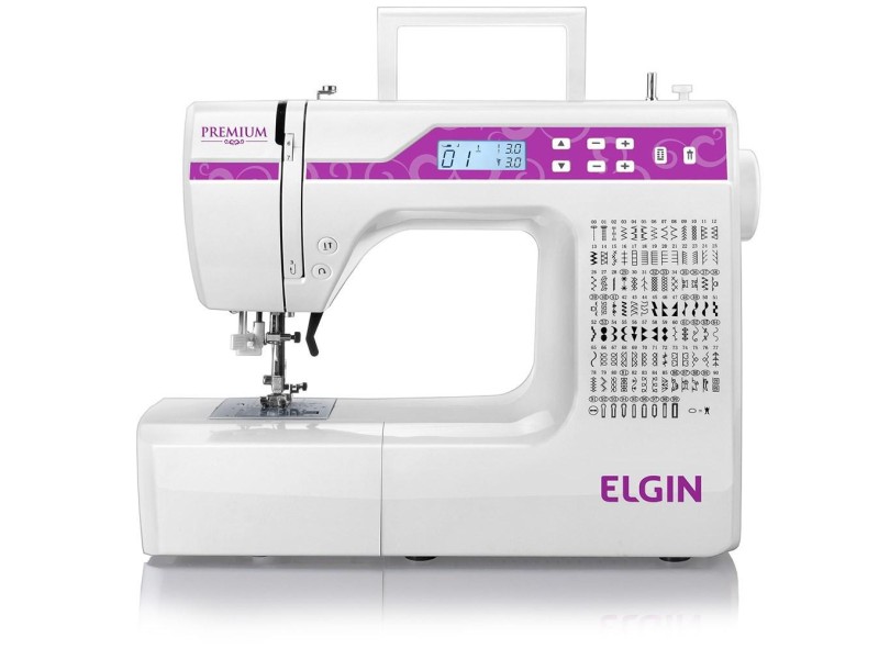Máquina de Costura Portátil Premium JX-10000 - Elgin