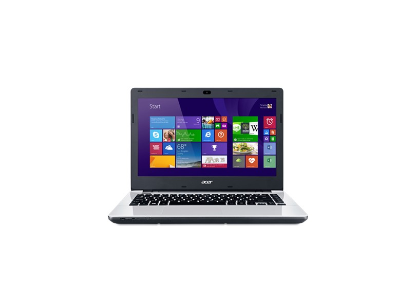 Notebook Acer Aspire E Intel Core i3 4005U 4 GB de RAM HD 1 TB LED 14 " Windows 8.1 E5-471-38FQ