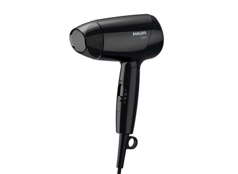 Secador de cabelos Philips Essential BHC010 1200W - Preto