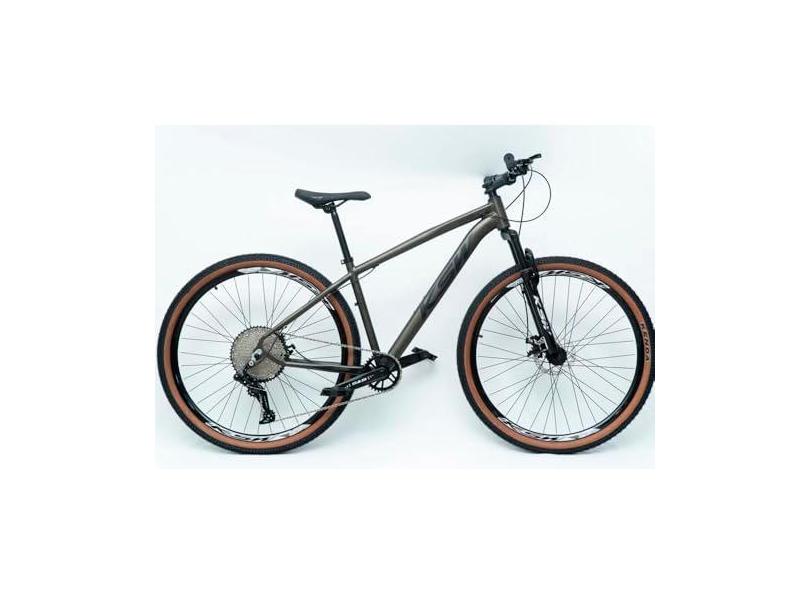 Bicicleta Aro 29 Bike Ksw Mtb 12v Marchas K7 11-50 Quadro em Alumínio 6061 (Verde Pérola, 15)