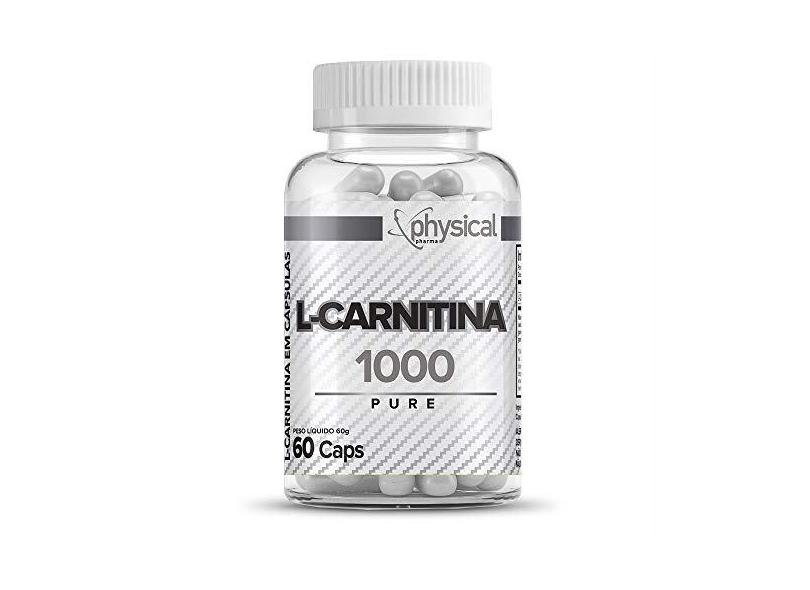 L-Carnitina (60 Cápsulas) - Physical Pharma com o Melhor Preço é no Zoom