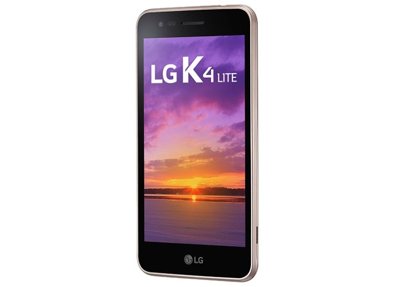 Smartphone LG K4 Lite LGX230DSV 8GB 5.0 MP 2 Chips Android 6.0 (Marshmallow) 3G 4G Wi-Fi