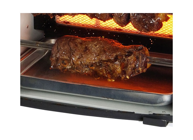 Churrasqueira a Gás Rotativo 5 espetos AGR-05