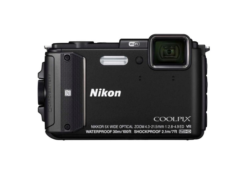 Câmera Digital Nikon Coolpix 16 MP Full HD AW130