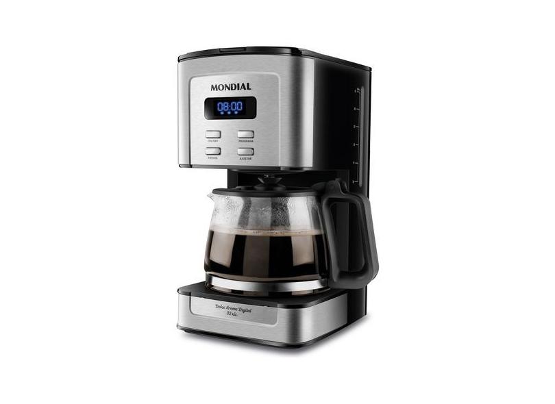 Cafeteira Elétrica Digital C-44-32x-sdi 800w Preta Mondial Cor Preto 110v C-44-32X-SDI