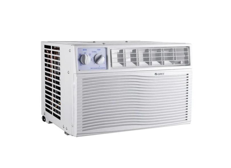 Ar Condicionado De Janela Gree 21.000 Btus/h Frio Monofásico Mecânico Cinza Claro GJC21BM-D3NMND2A 220V