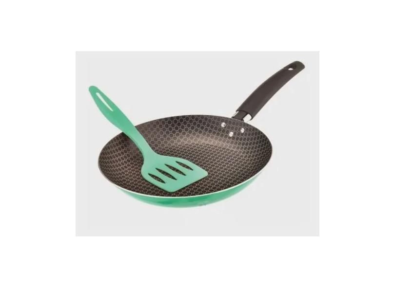 Frigideira Antiaderente com Espátula 22cm Menta Multiflon