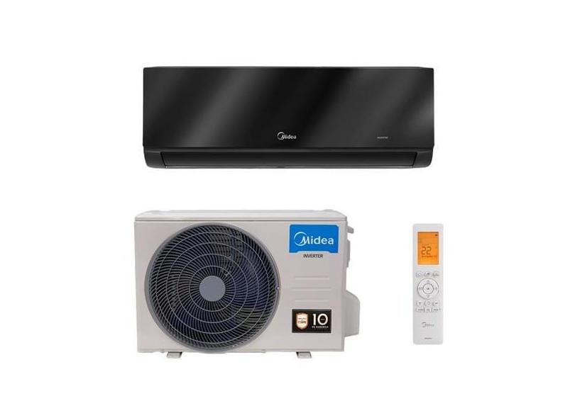 Ar Condicionado Split Hi Wall Midea Inverter Save Connect Black 12.000