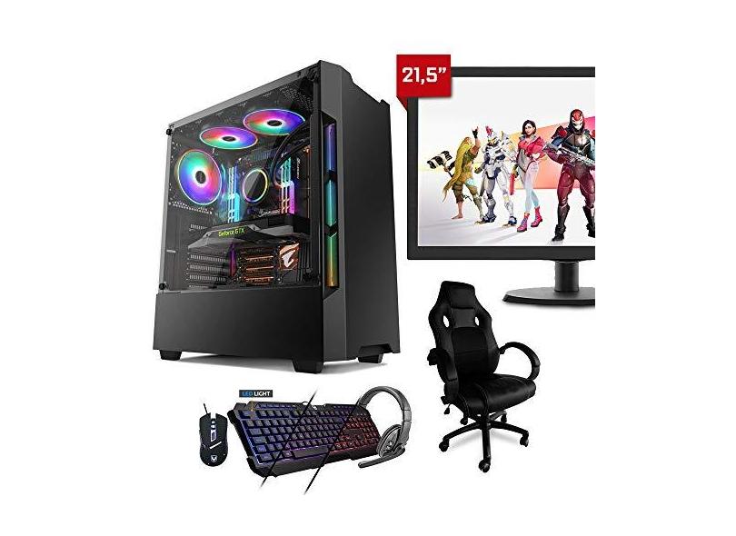 Pc Gamer Smart PC SMT81782 i5 8GB (GT 1030 2GB) 1TB + Cadeira Gamer