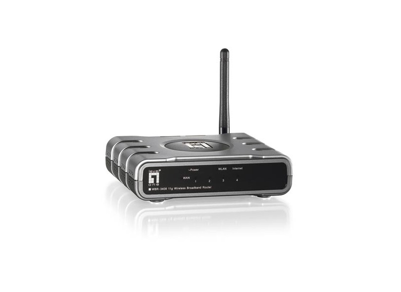 Roteador Wireless 54Mbps WBR-3408 - Level One