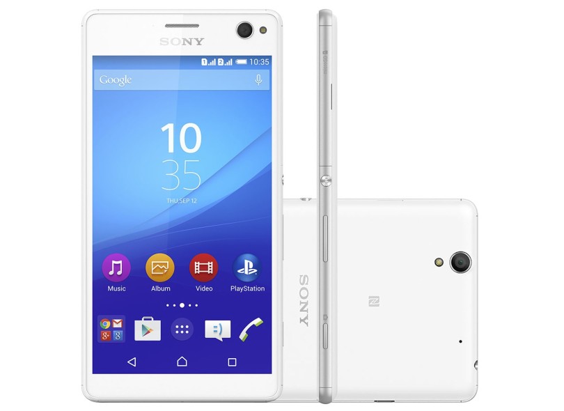 Smartphone Sony Xperia C4 Selfie Dual E5343 TV Digital 16GB 13.0