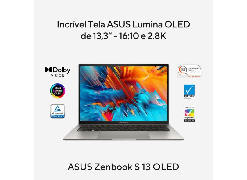 Notebook Asus Zenbook S 13 UX5304VA-NQ271W Intel Core i7 1355U 13" 16GB SSD 1 TB Windows 11