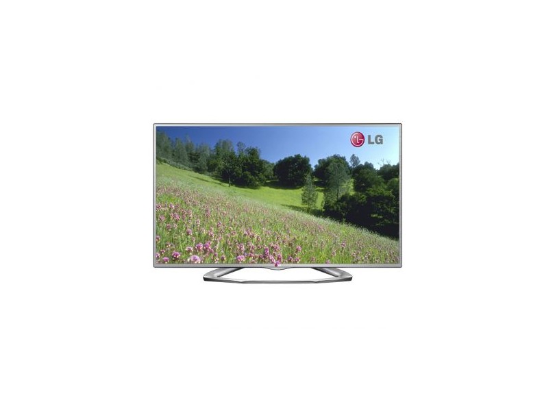 TV LED 55" LG 3D Full HD 2 HDMI Conversor Digital Integrado 55LA6130