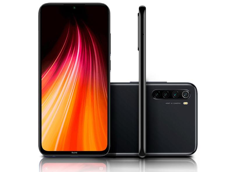 Smartphone Xiaomi Redmi Note 8 4gb Ram 128gb Câmera Quádrupla Em 2408