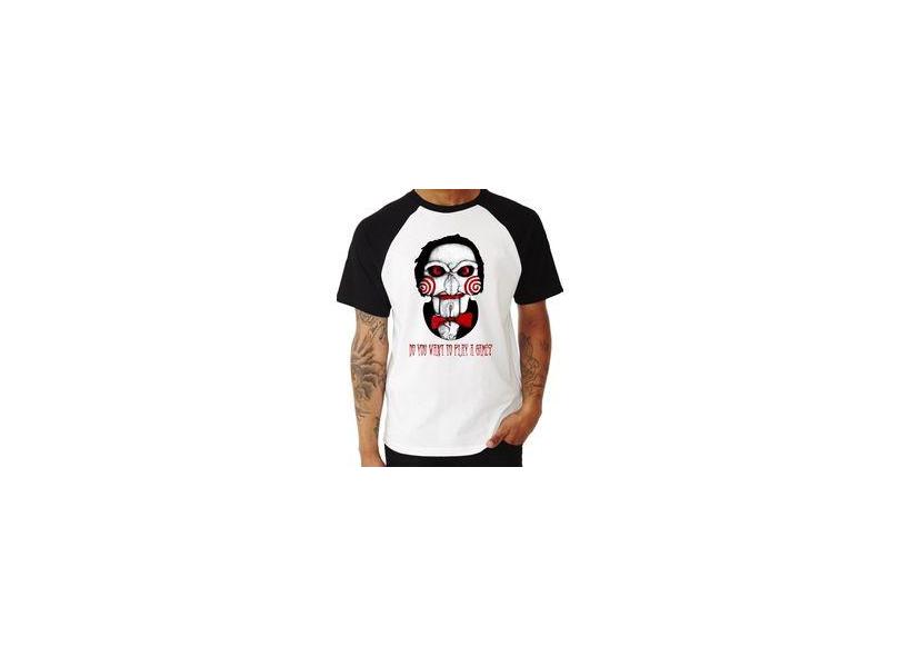 Camiseta jigsaw jogos mortais