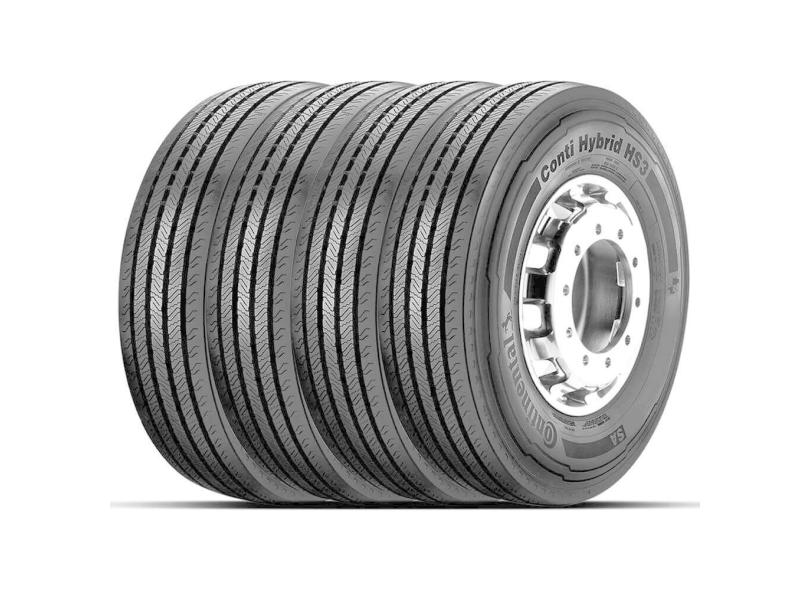 Kit 4 Pneu Continental Aro 22,5 275/80r22.5 149/146l Chs3