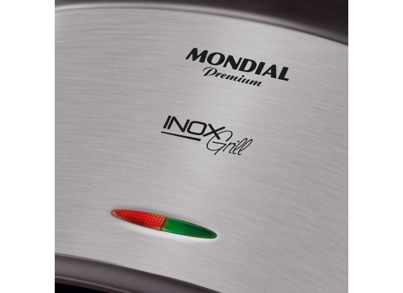 Grill e Sanduicheira INOX Premium S-07 Mondial