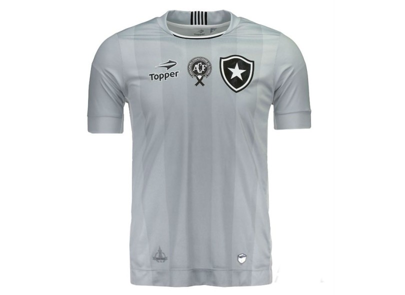 Camisa Torcedor Botafogo III 2016 sem Número Topper