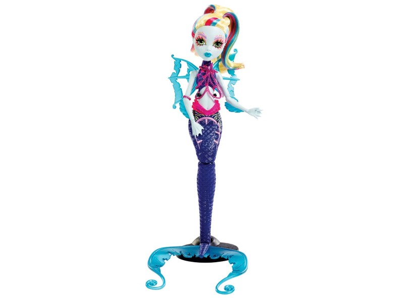Boneca Monster High Lagoona Blue Barreira Assustadora Mattel
