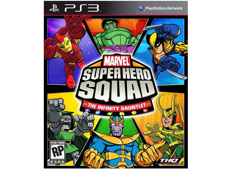 Jogo Marvel Super Hero Squad: The Infinity Gauntlet THQ PS3