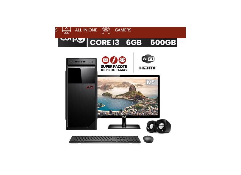 PC CorPC Intel Core i3 6 GB 500 GB 19.5 " Linux 18880