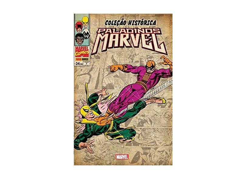 Coleção Histórica. Paladinos Marvel - Volume 7 - Roy Thomas - 9788542612028