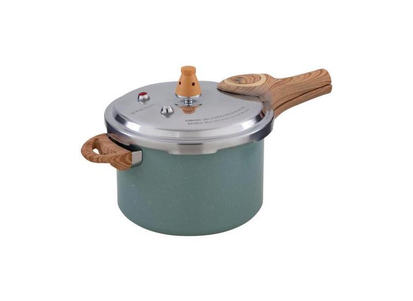 Panela de Pressão Brinox 4,2L Fechamento Externo Verde Ceramic Life Pr