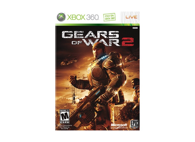 Jogo Gears of War 2 Microsoft Xbox 360