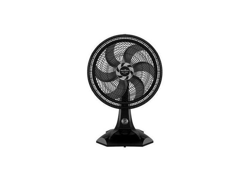 Ventilador De Mesa Britânia Bvt301 30cm 6 Pás 3 Velocidades Preto
