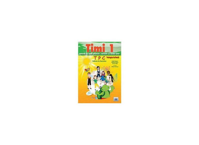 Timi 1 Português do Brasil - Caderno de Exercícios - Capa Comum - 9789897520204