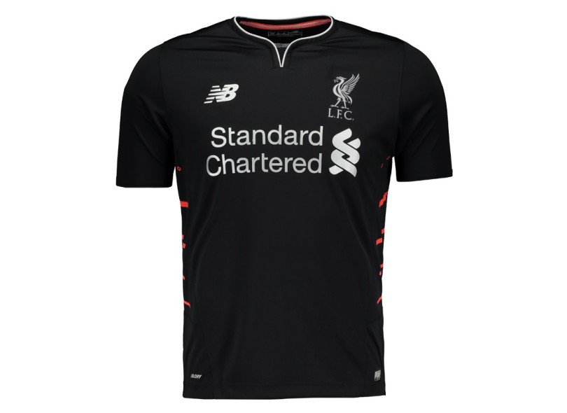 Camisa Torcedor Liverpool II 2016/17 sem Número New Balance