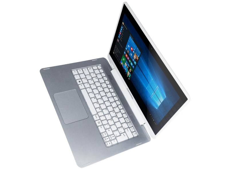 Notebook Conversível Compaq Presario Intel Celeron N3050 4 GB de RAM 500 GB 11.6 " Touchscreen Windows 10 CQ360