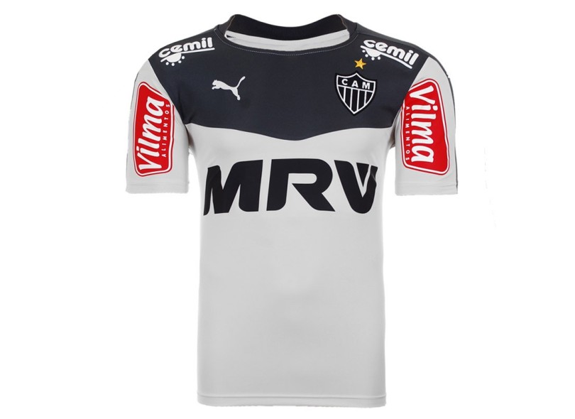 Camisa Goleiro infantil Atlético Mineiro II 2015 com Número Puma