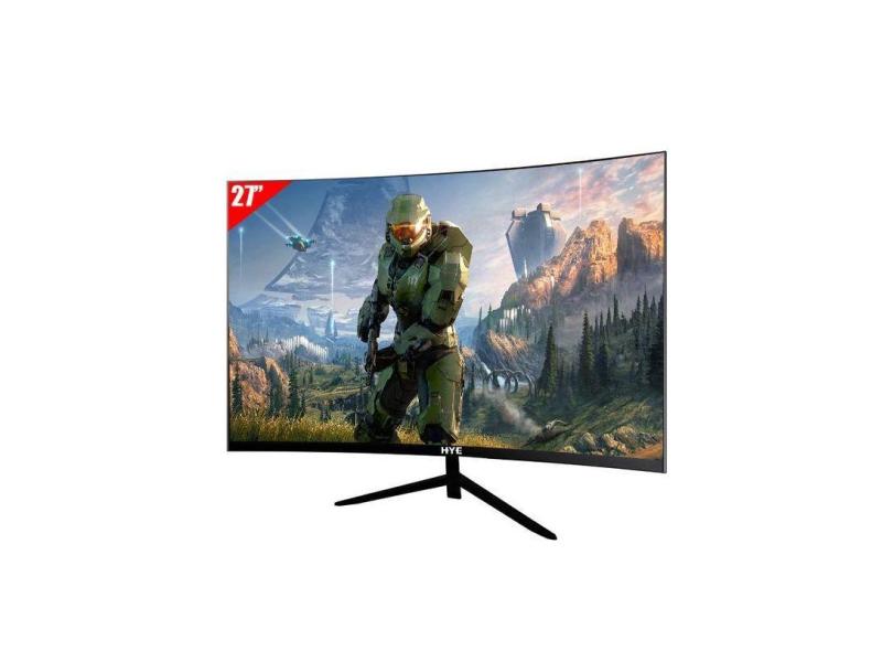 Monitor Curvo de 27 Full HD 165Hz com Tecnologia hdmi e DisplayPort